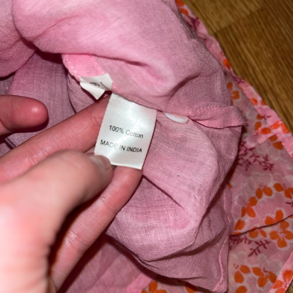 NWT BANJANAN FLICKER DRESS TWIST FLOWER PEONY Size XXL - Picture 6 of 9